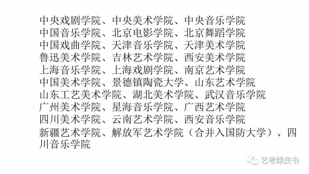 八大美院 30所独立 15所参照独立设置本科艺术院校都是哪些?_第1张